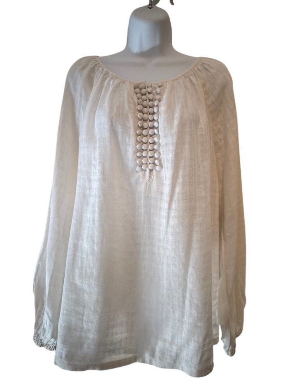 👁️TORY BURCH👁️BUTTON DETAIL TUNIC👁️